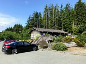 Pacific Rim Visitor Centre parking